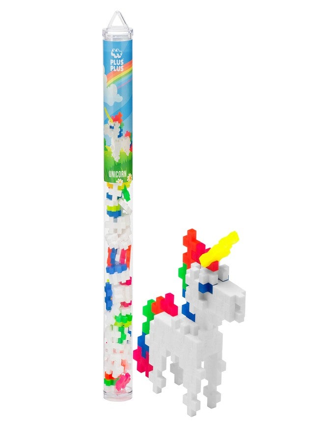Plus-Plus PLUS PLUS Building Block Playset Kit, Themed Figures 3D Puzzle, Fun Stem Toys for Kids, 350 Mini Interlocking Pieces - 5 Tube Bundle, Fantasy - Image 4